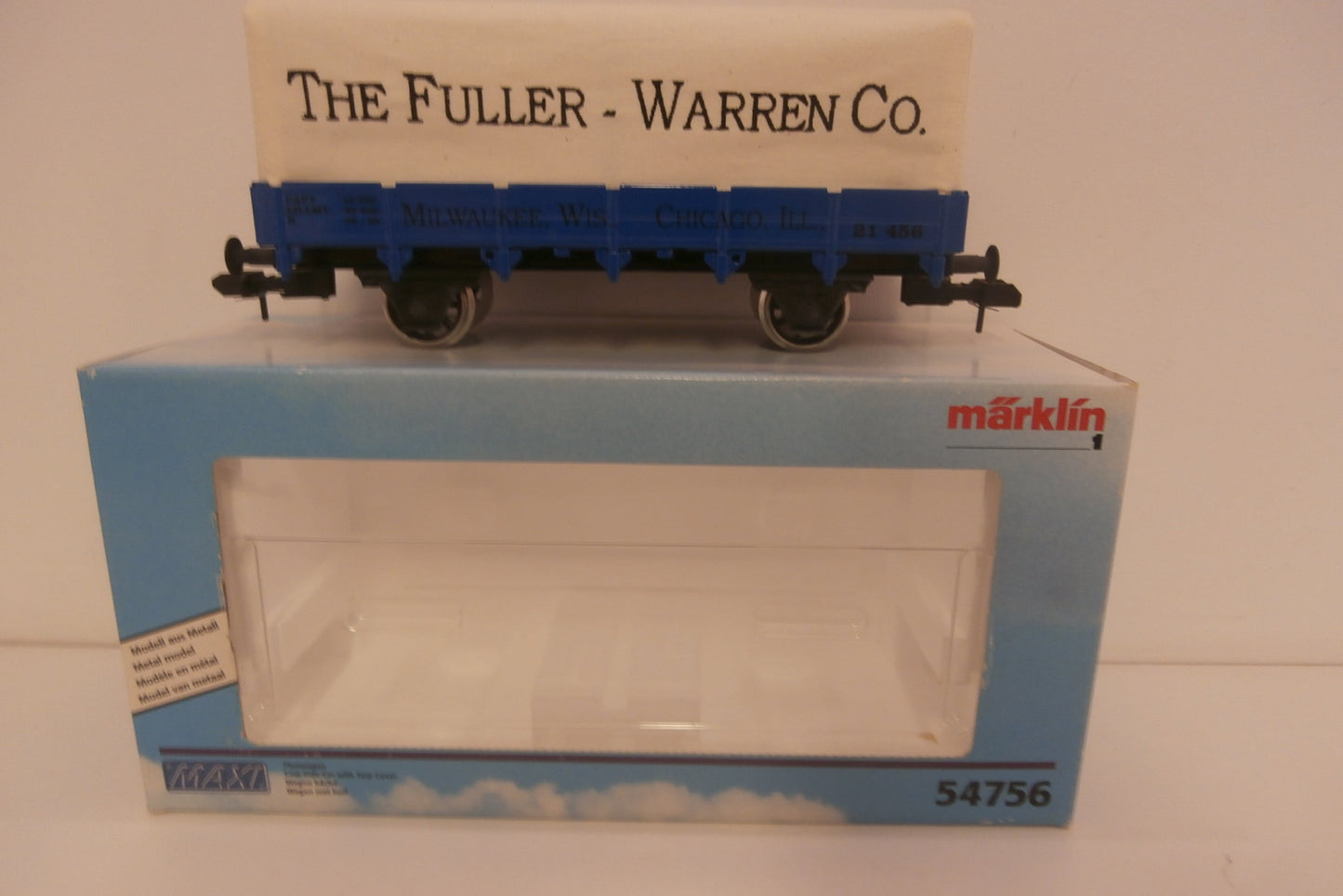 MARKLIN 54756 WAGON MARKLIN 1 MAXI