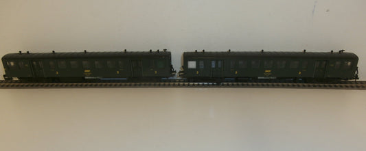 AS TRAIN HO VOITURES TALBOT SNCF