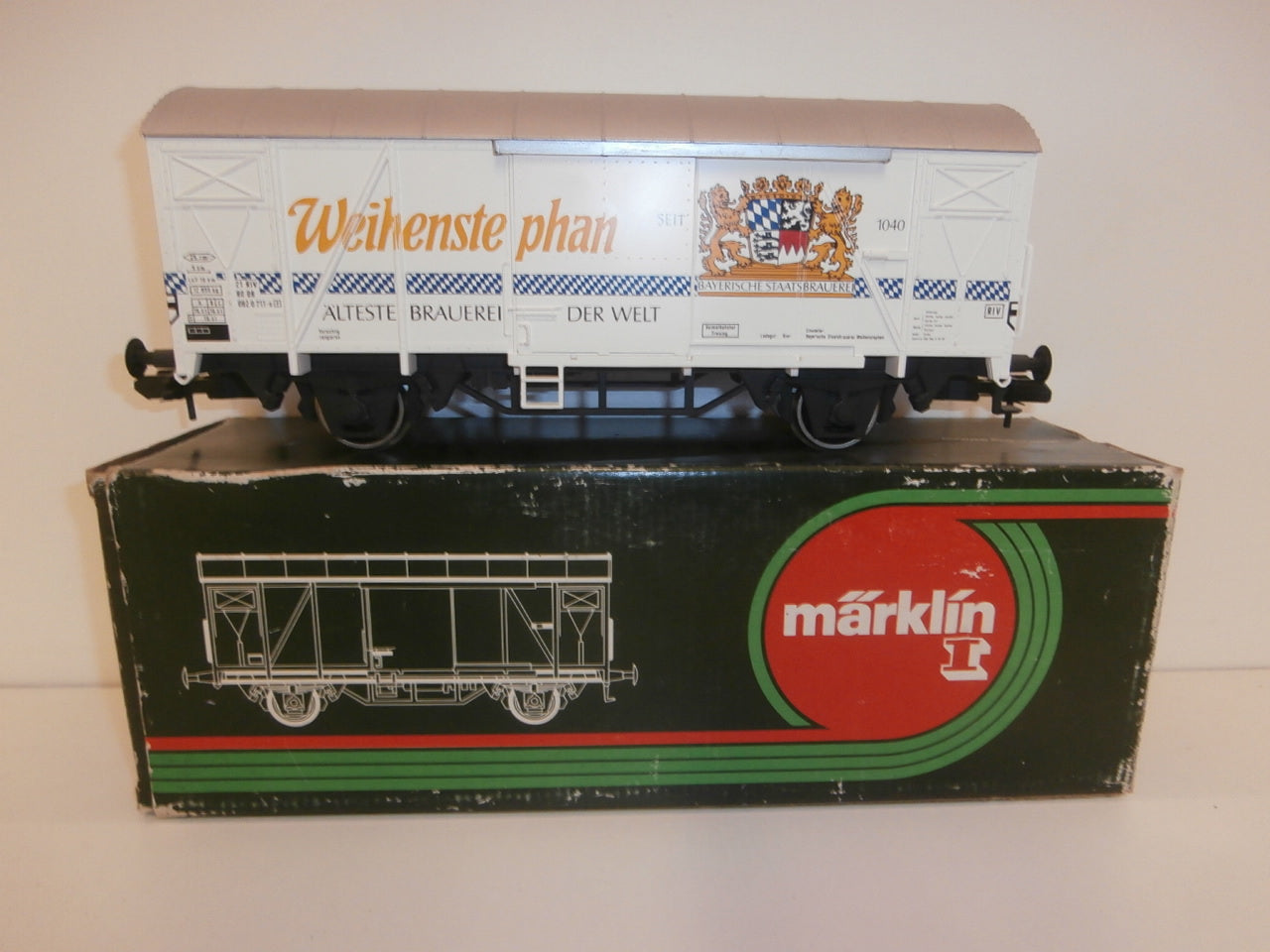 Wagon couvert Weihenstephan MARKLIN