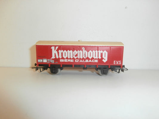 WAGON MARCHANDISE KRONENBOURG JOUEF
